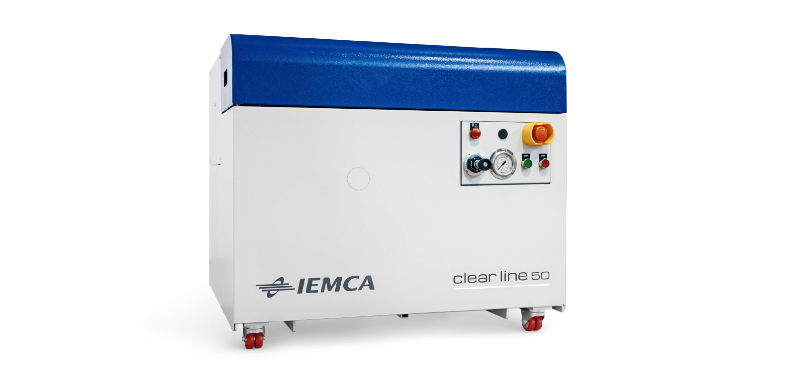 Iemca Clear Line 50 compact high-pressure system for sliding-headstock lathes