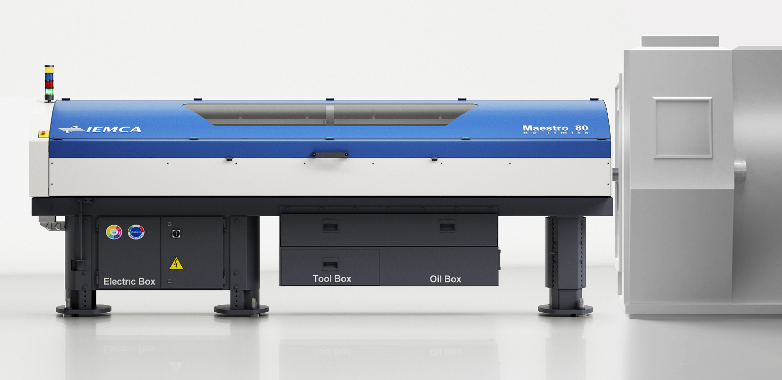 bar feeder-lathe distance