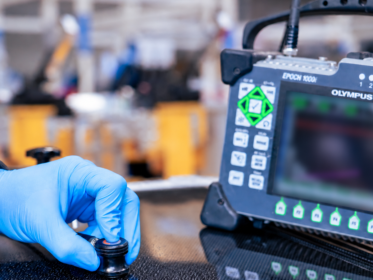 Ultrasonic non-destructive testing